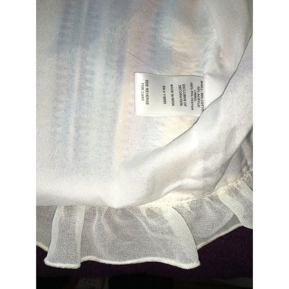 Indigo Moon Full Front Beaded Blazer size Medium New with Tags - Picture 11 of 14